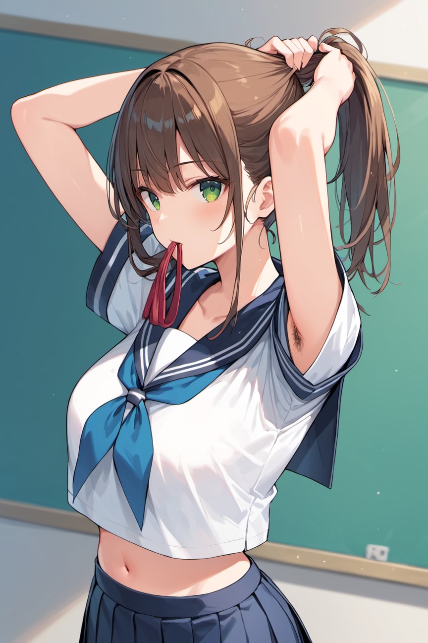 わき処理忘れ