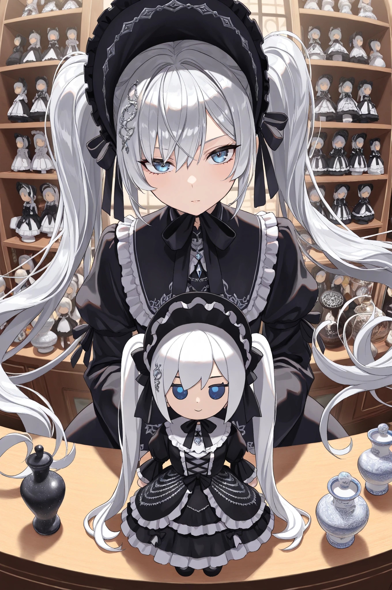 人形ショップの店員さん | の人気AIイラスト・グラビア