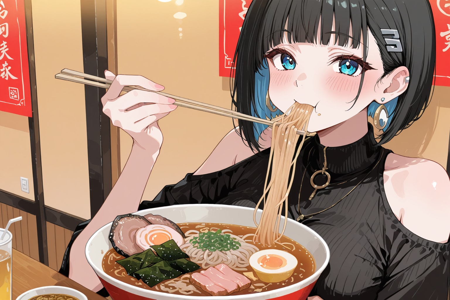 APRICOTでラーメン