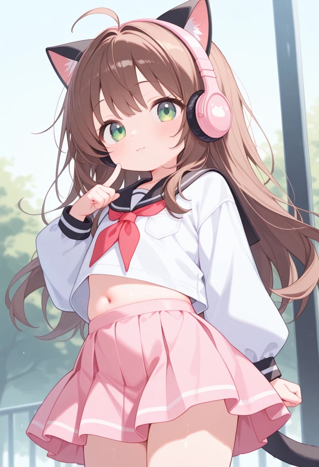 猫耳ヘッドフォン☆