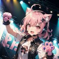 ニクキュ〜ズ🐾夏フェスでライブ中🎵 6枚目