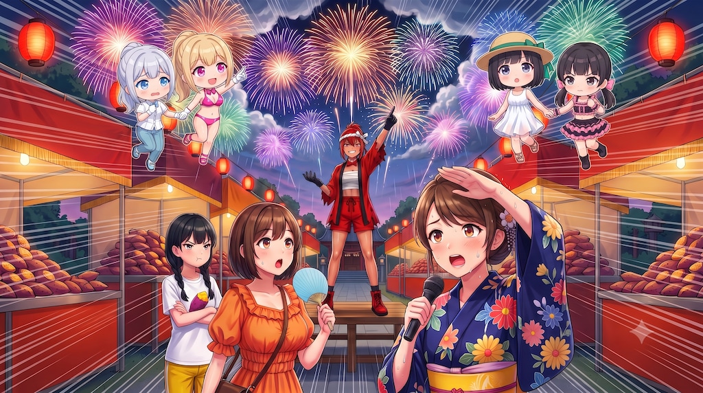 投稿企画「夏のみずまわりんガールズ」後半スタート！