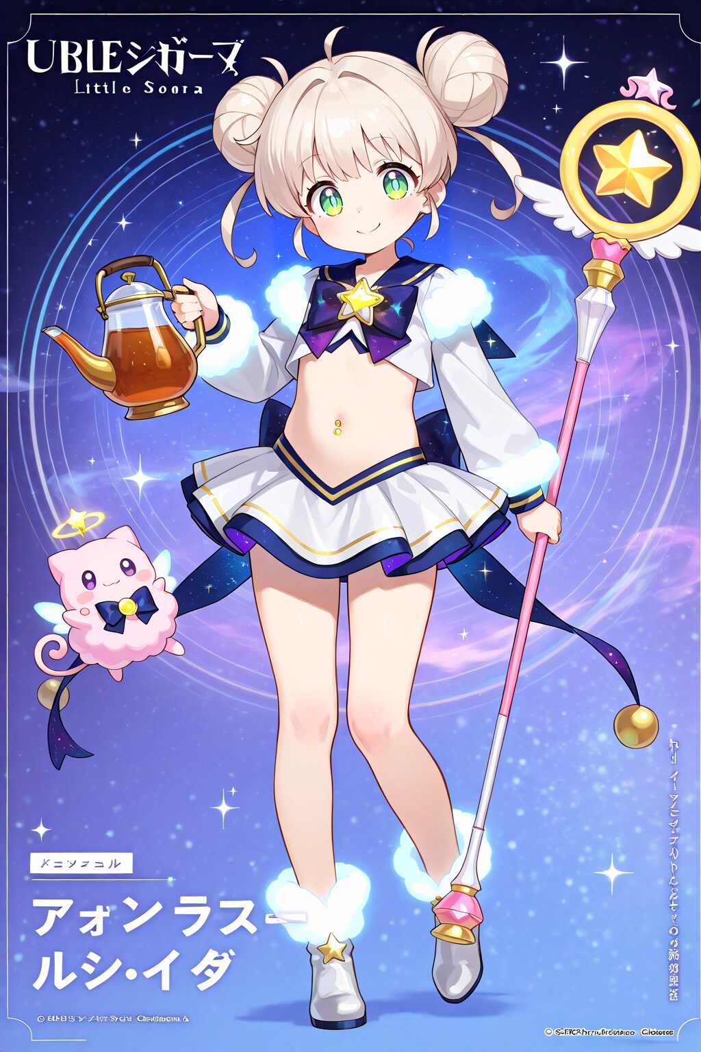 へそちゃんがお茶を沸かす！