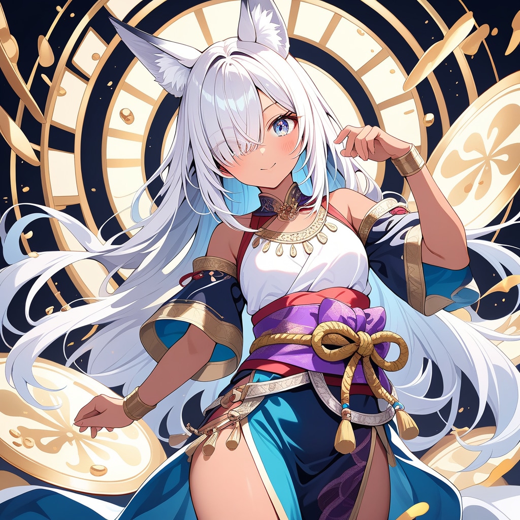 占い師狐娘・次女