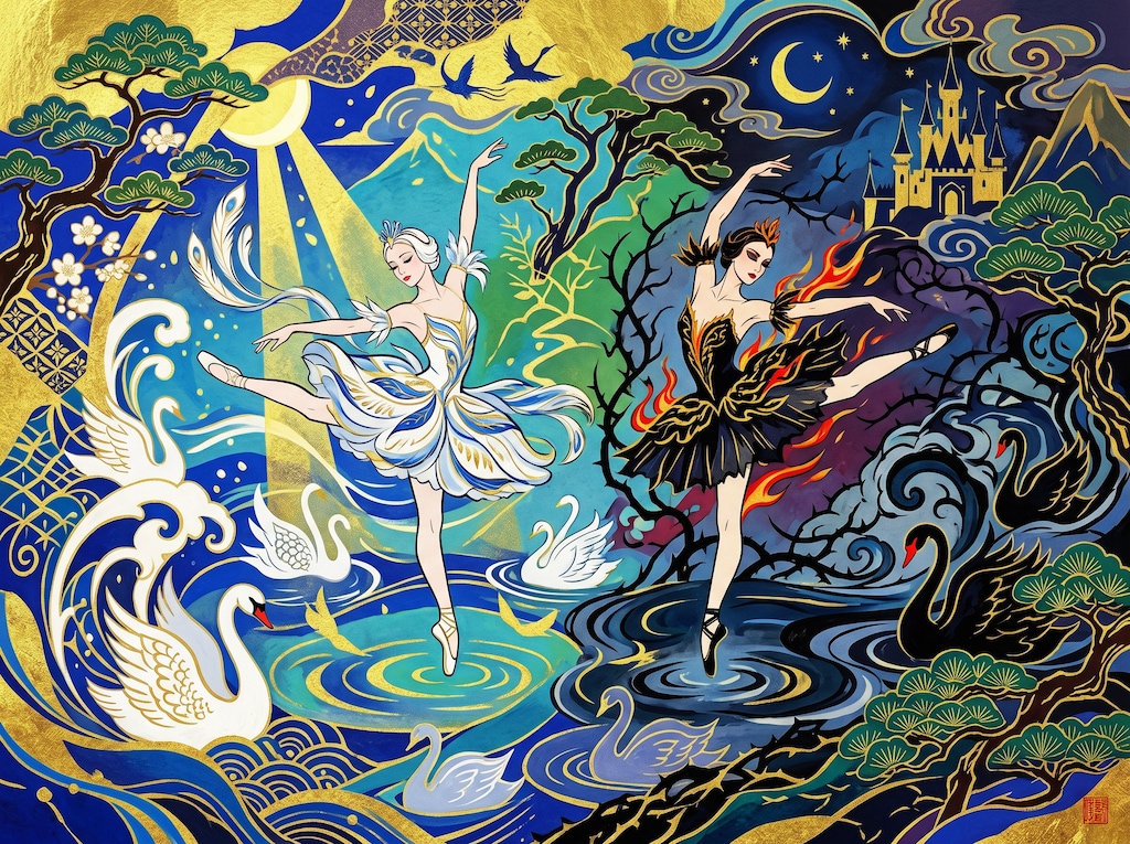白鳥の湖～オデッタ姫とオディール