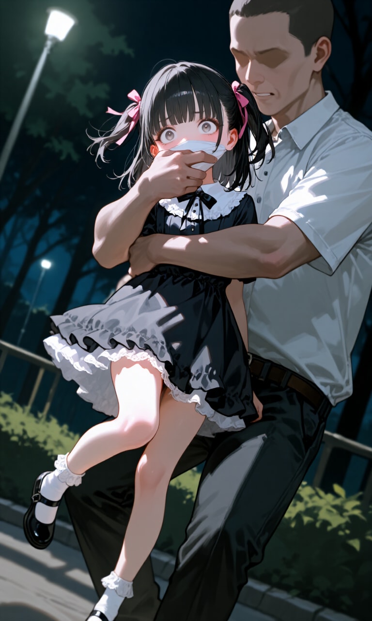 美少女大ピンチシーン⑤