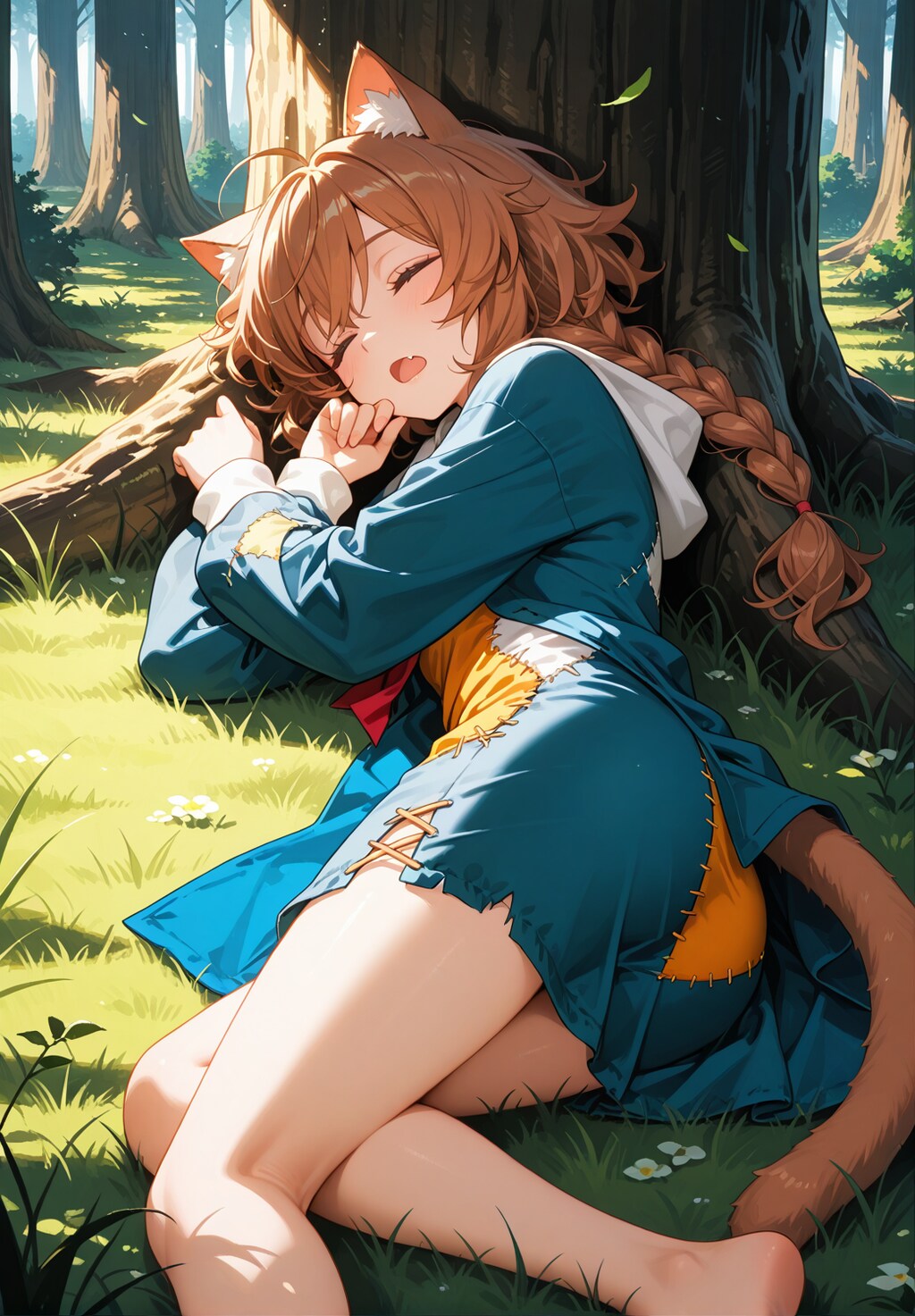 お昼寝おねーにゃん