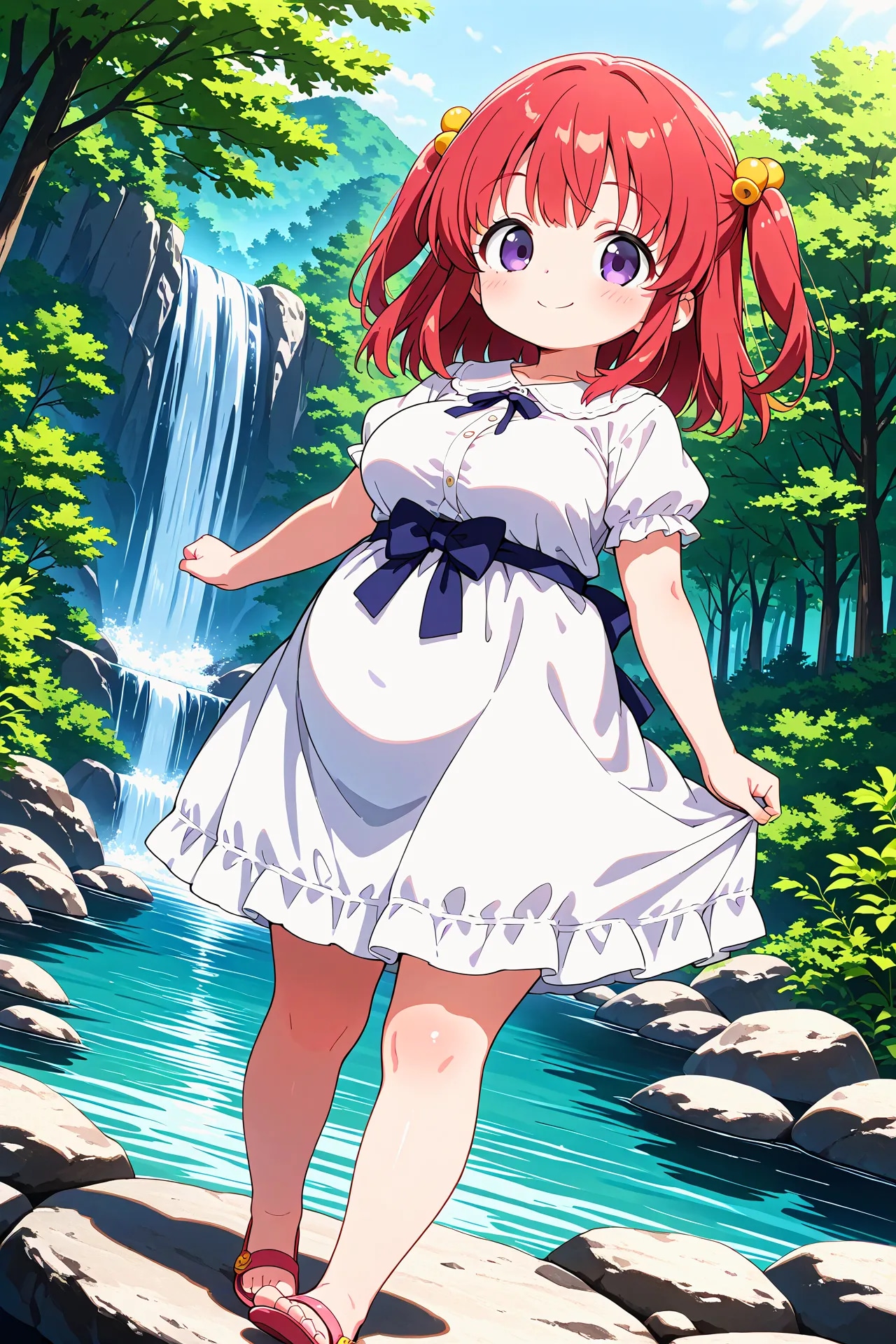 森の中のめぐみちゃん