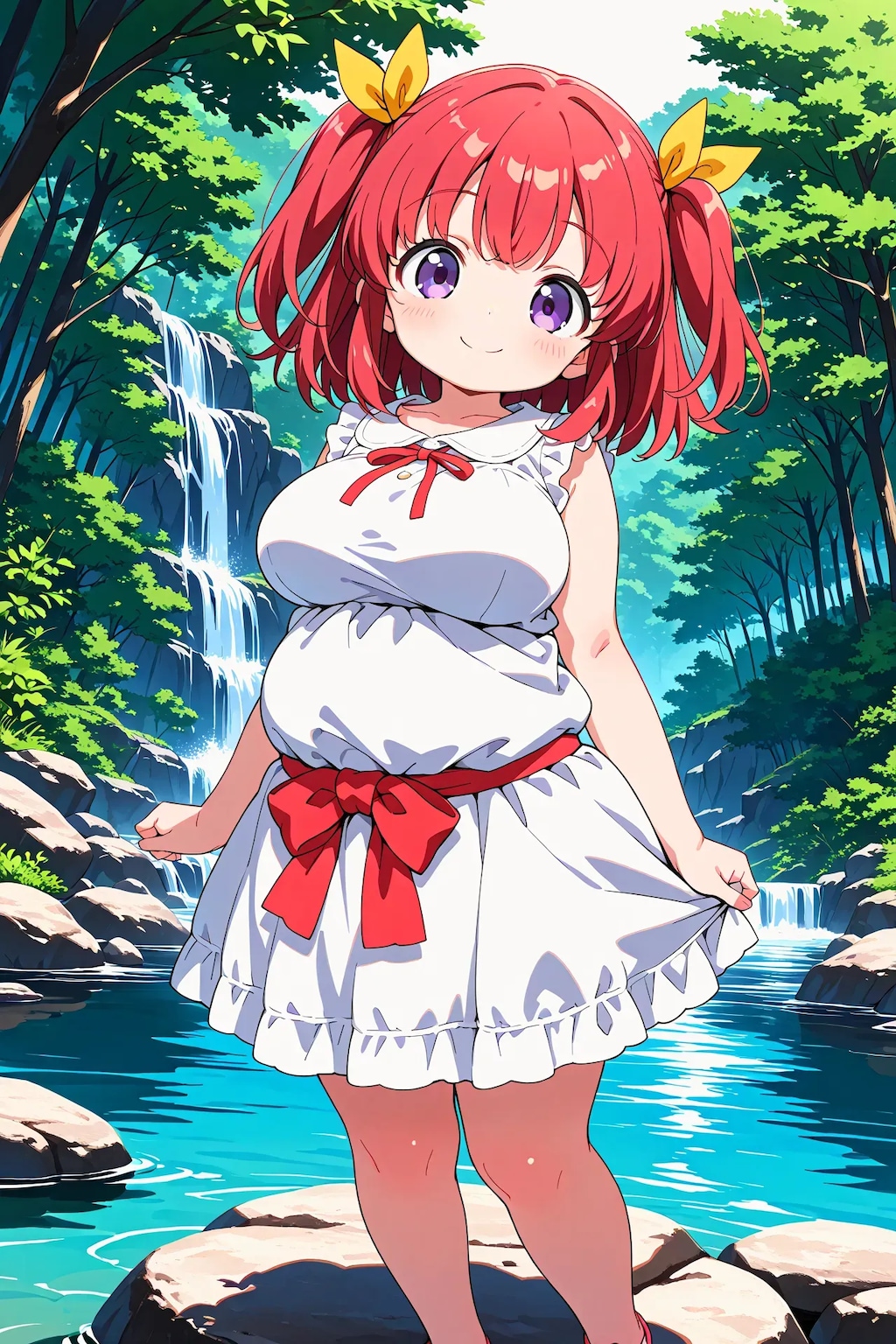 森の中のめぐみちゃん