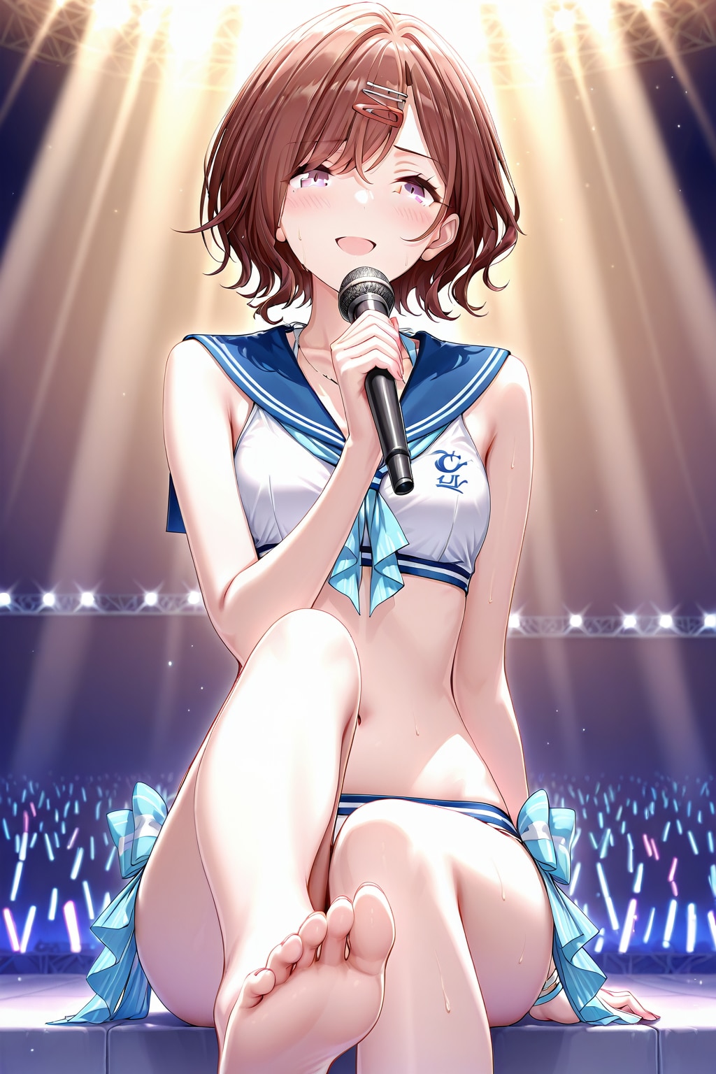 【コンサート】セーラー水着で歌う樋口円香