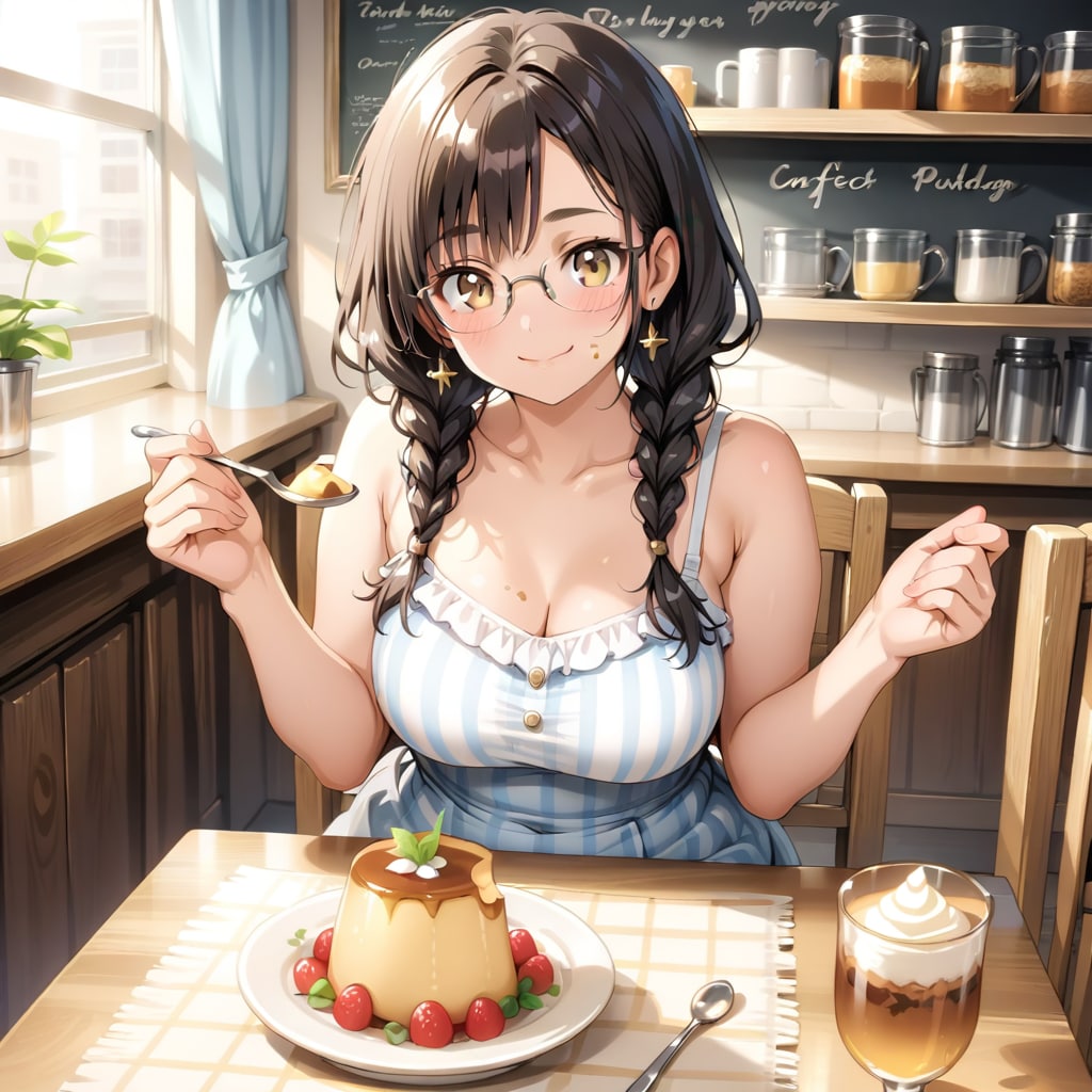 食べ過ぎ注意だよ♪ | の人気AIイラスト・グラビア