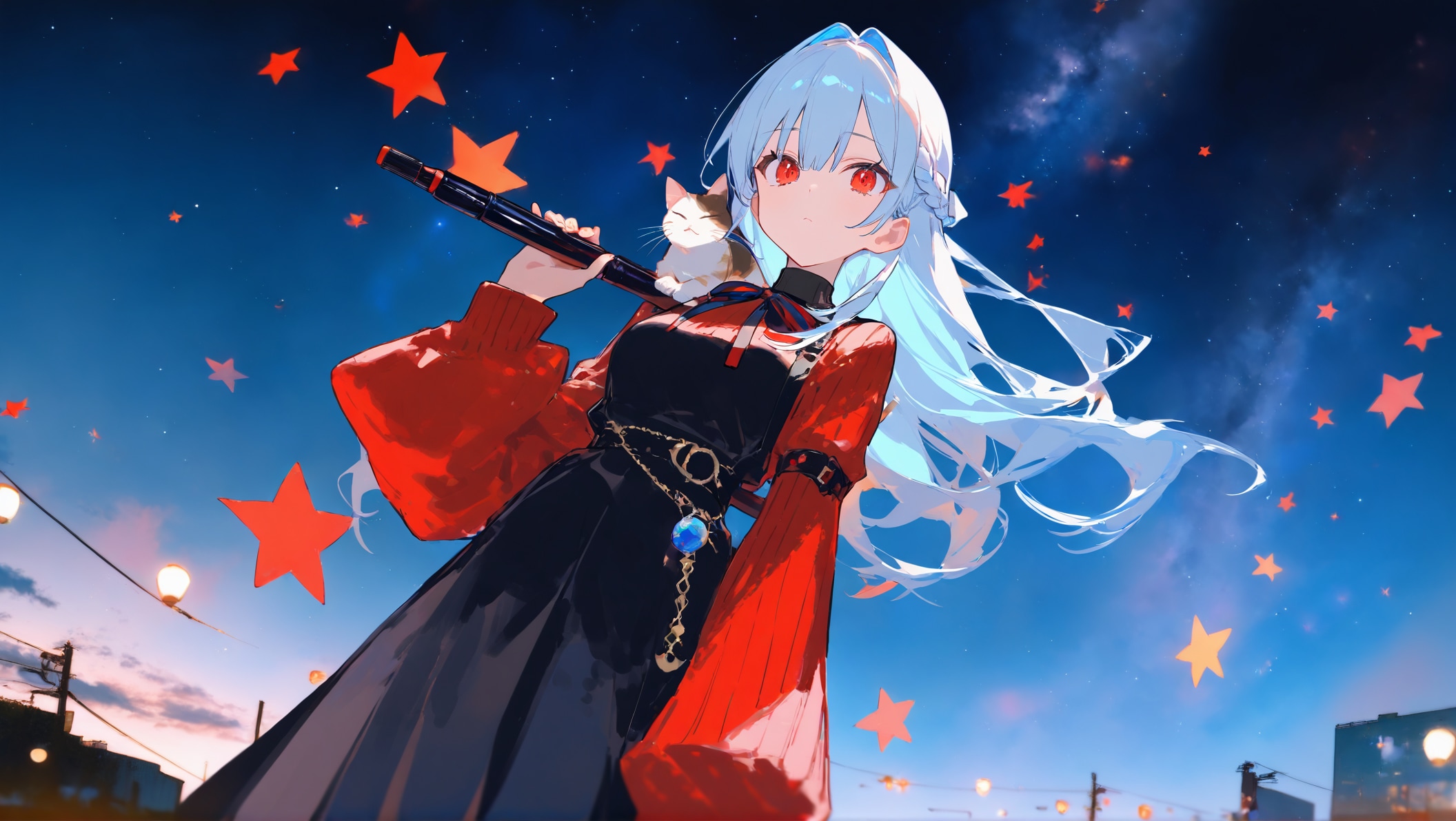 夜明けを待つ瞳 | の人気AIイラスト・グラビア