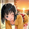 着物少女 2枚目