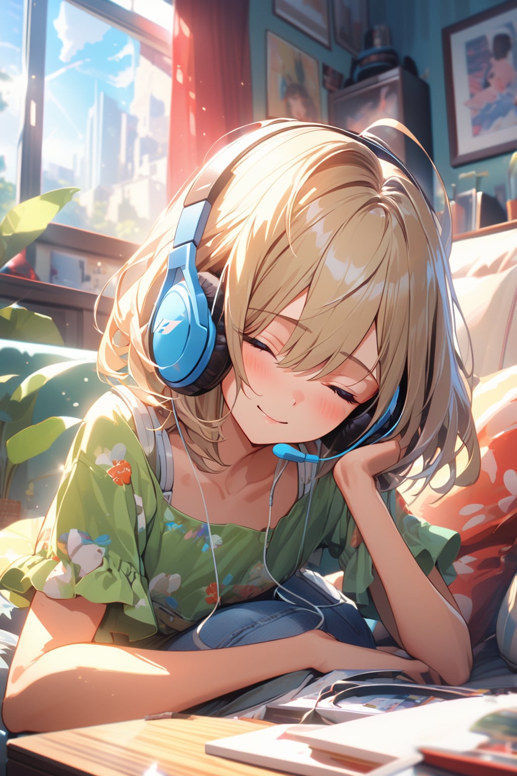 ヘッドフォンガール | の人気AIイラスト・グラビア