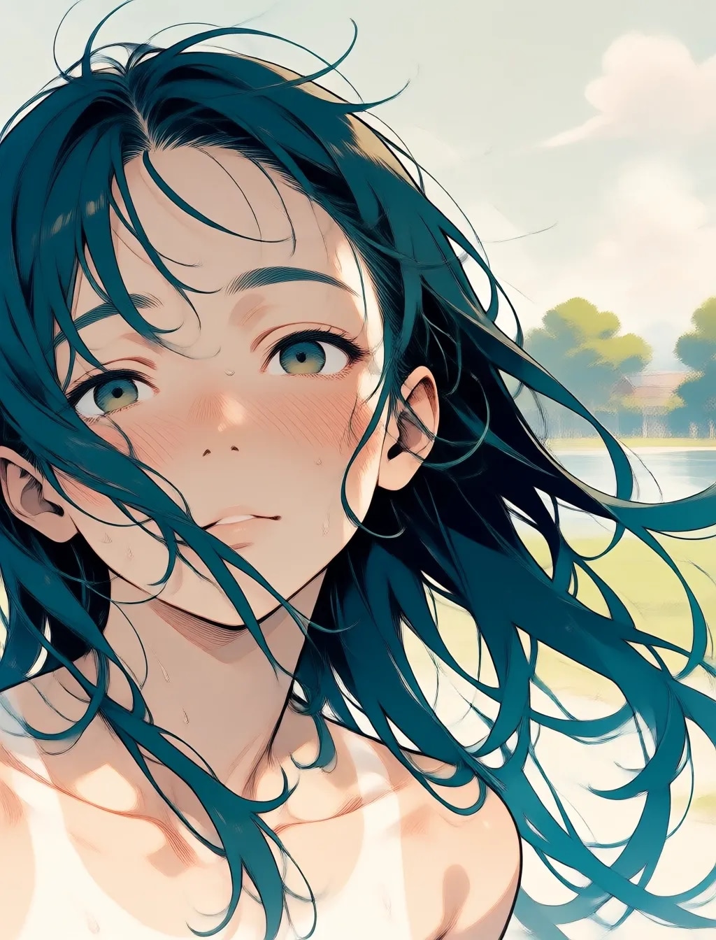 髪の毛フェチ