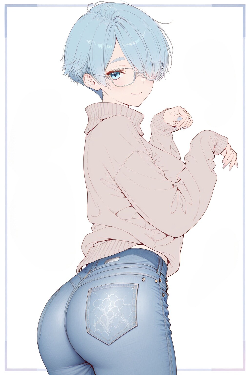 萌え袖姉さん | の人気AIイラスト・グラビア