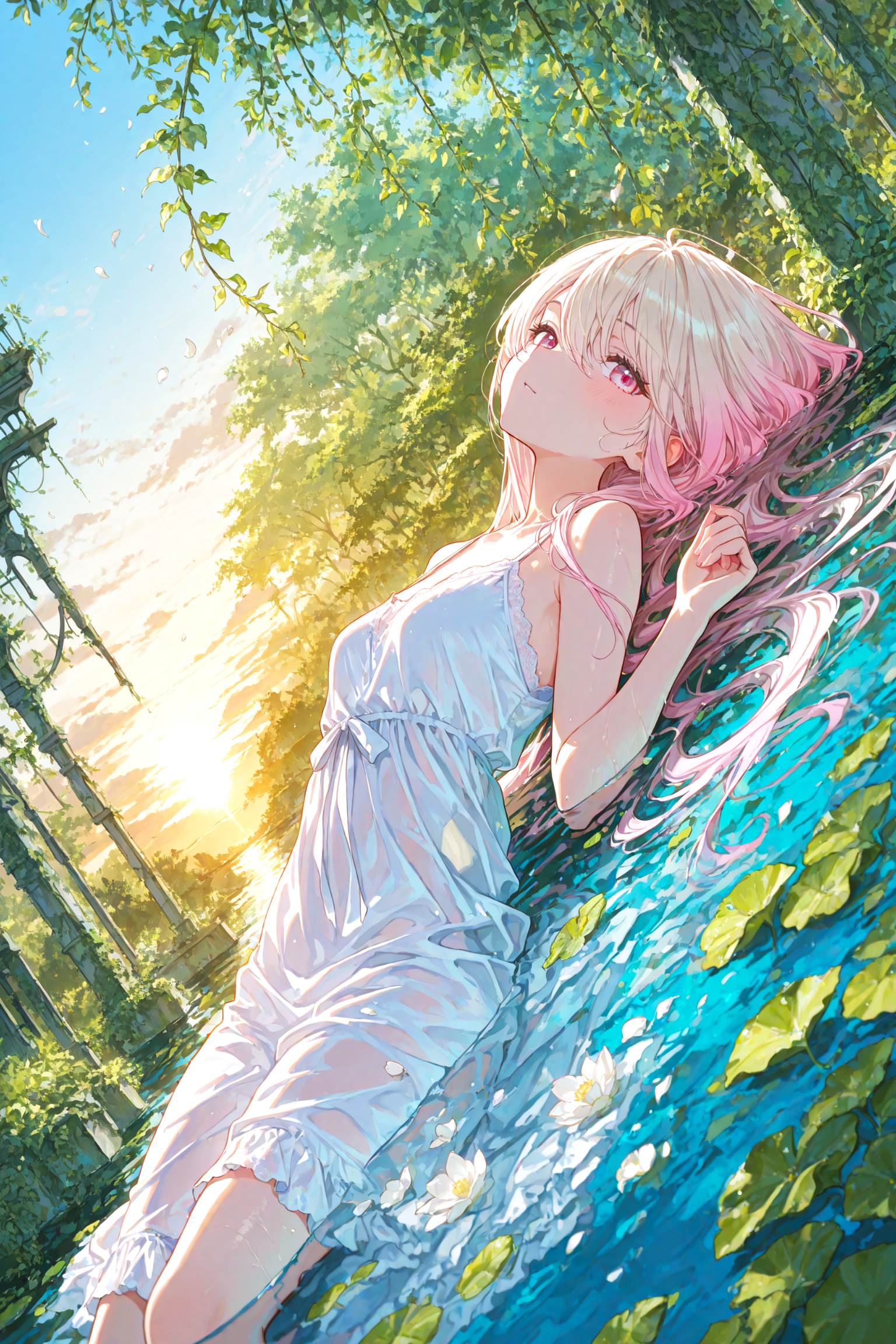 人類のいない夏 | の人気AIイラスト・グラビア