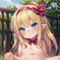 大自然とエルフちゃん 5枚目