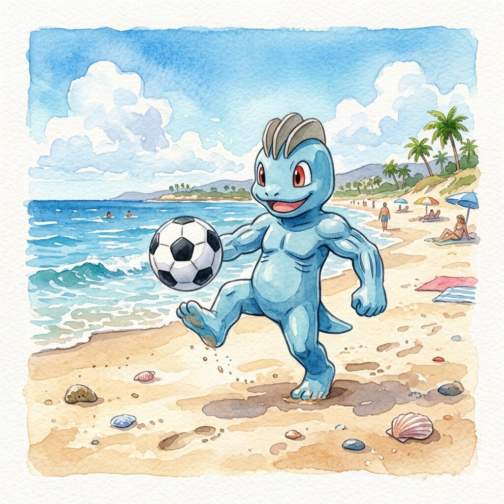 ワンリキーのリフティング⚽