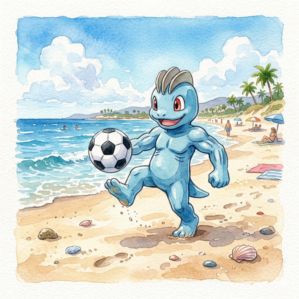 ワンリキーのリフティング⚽