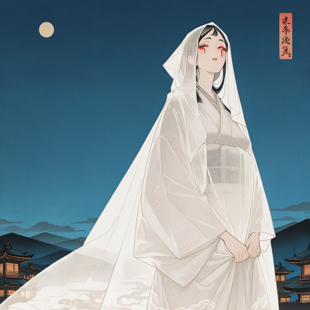 妖怪「一反木綿」 | の人気AIイラスト・グラビア