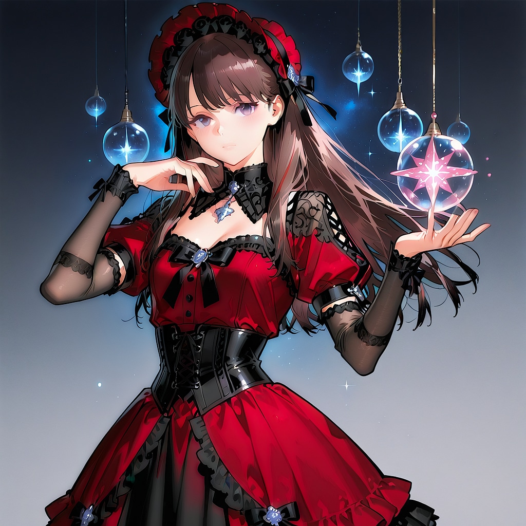 Pastel Goth Girl５ | の人気AIイラスト・グラビア