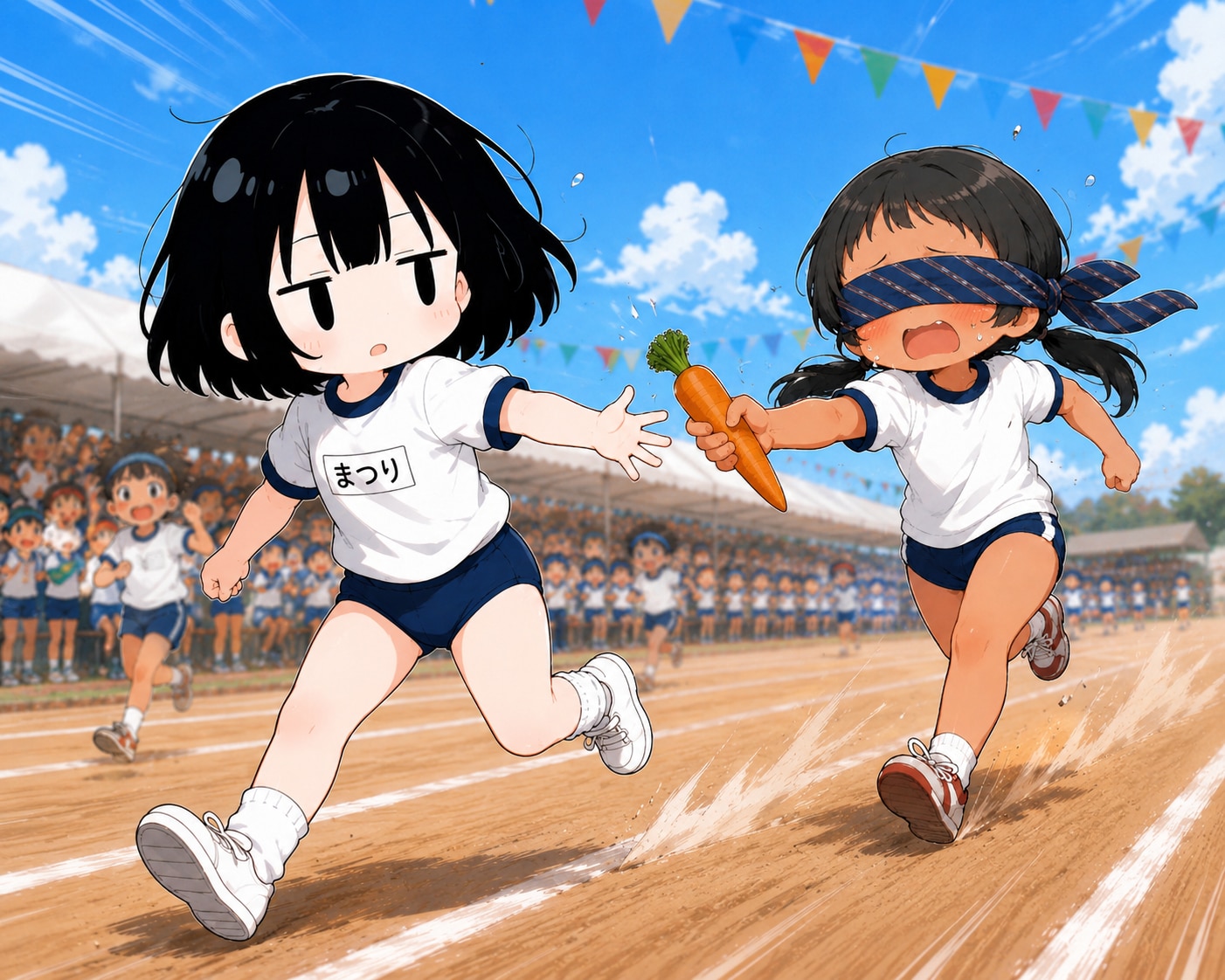 緊急でバトン繋ぐよ！✨🥕.*･ﾟ　.ﾟ･*. | の人気AIイラスト・グラビア
