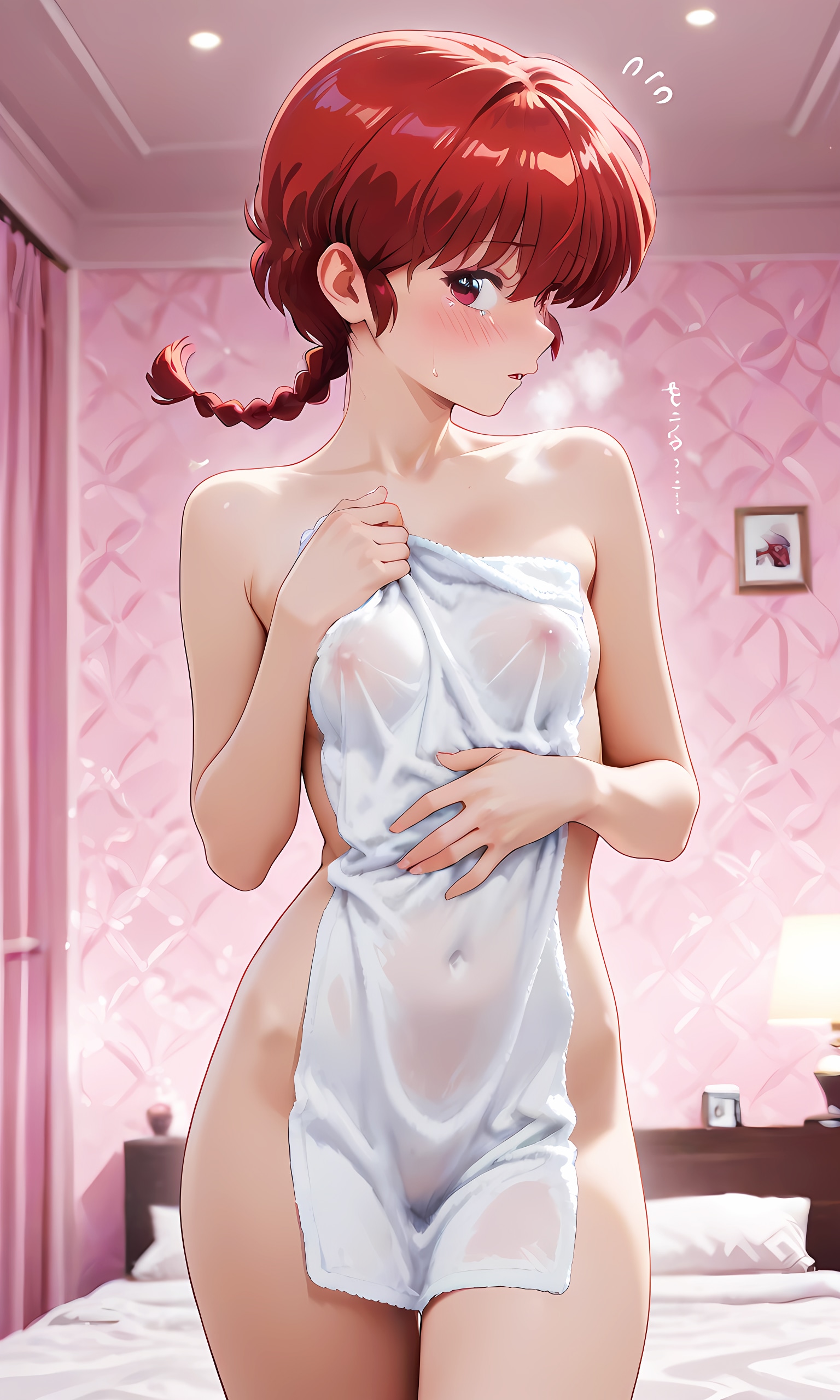 さっ先にシャワー浴びたからっ///