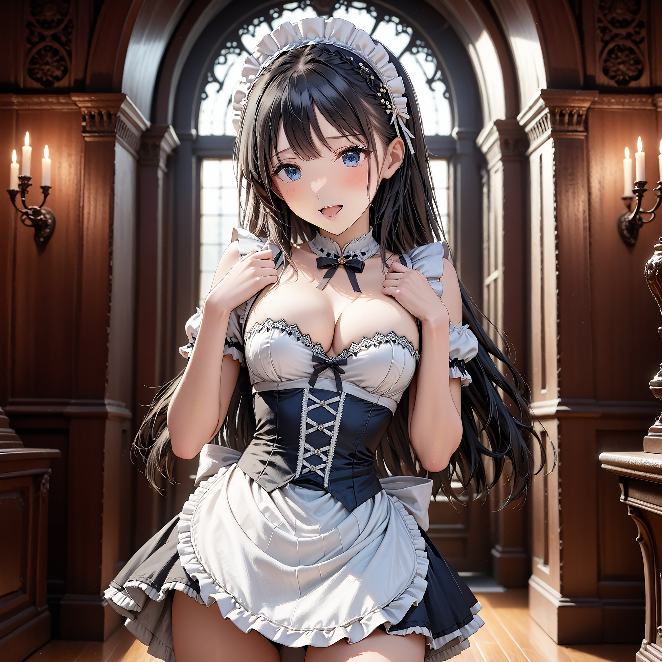お屋敷のメイドさん