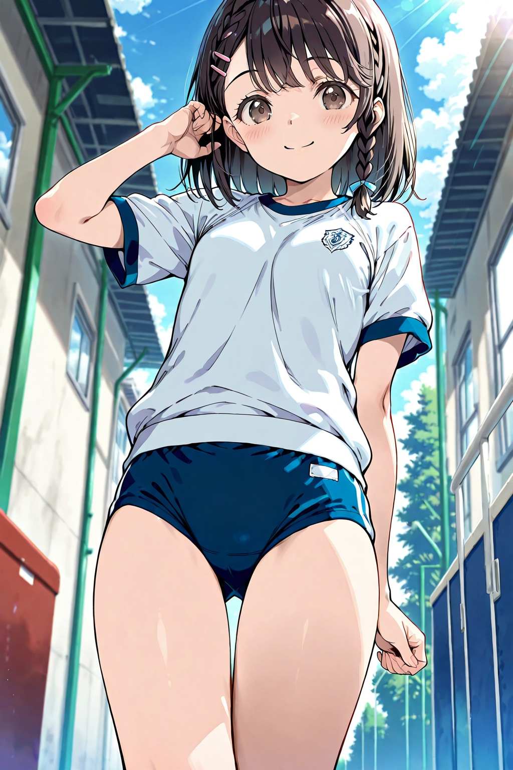 体操着(DAISY)(2) | の人気AIイラスト・グラビア