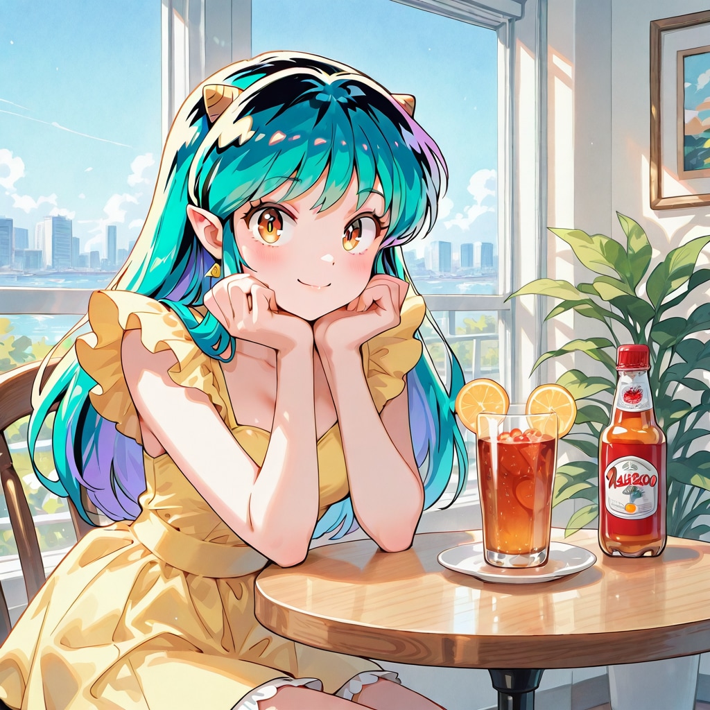 アイスティーにタバスコ入れるっちゃ | の人気AIイラスト・グラビア