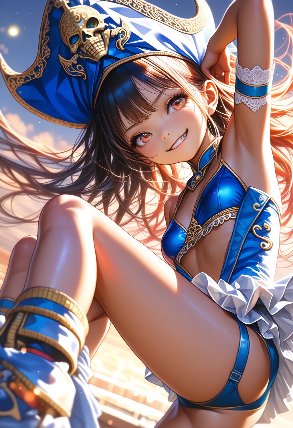 メスガキ海賊団があらわれた！