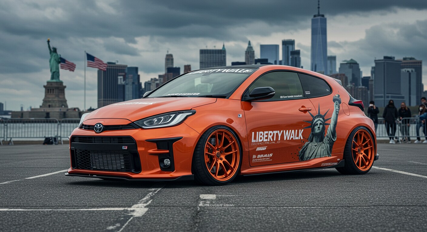 リバティーウォークGRヤリス | の人気AIイラスト・グラビア