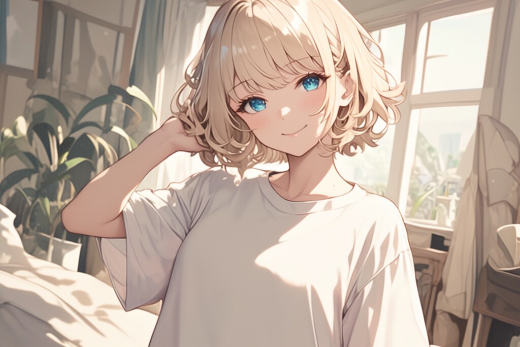 マッシュカットの子✨41