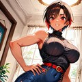 スタイリッシュな褐色人妻 12枚目