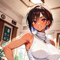 スタイリッシュな褐色人妻 11枚目