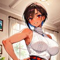 スタイリッシュな褐色人妻 4枚目