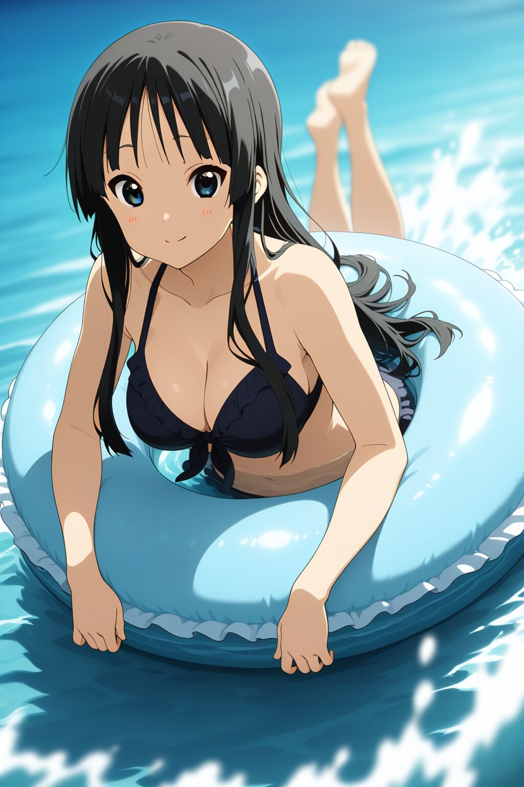 海水浴で羽目を外す澪ちゃん👙❤️