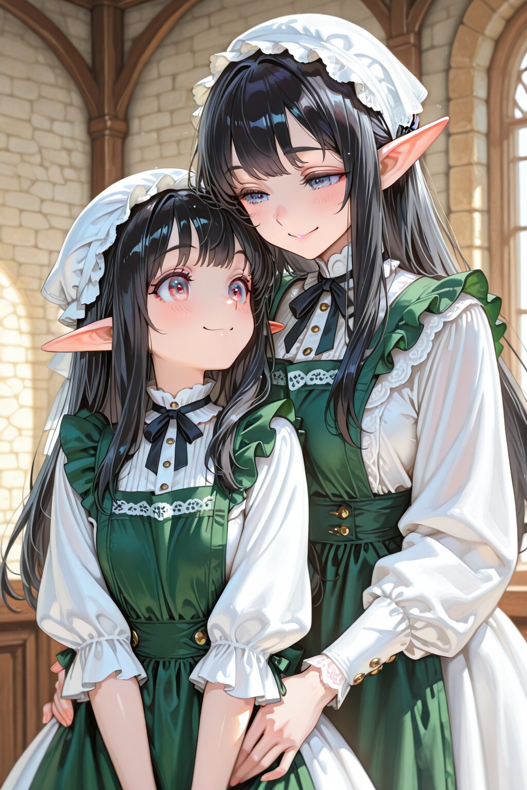 エルフメイド | の人気AIイラスト・グラビア