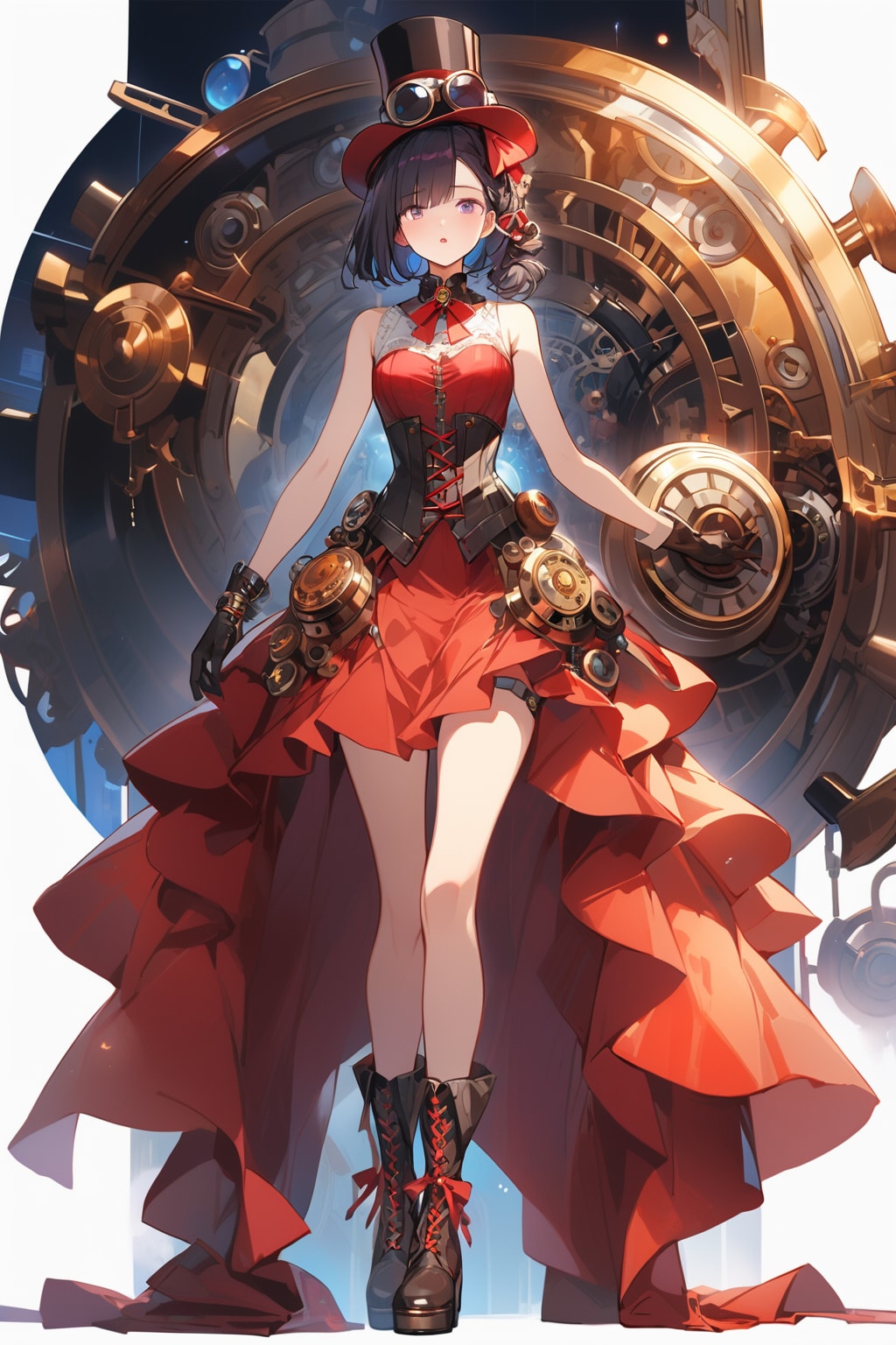 スチームガール | の人気AIイラスト・グラビア