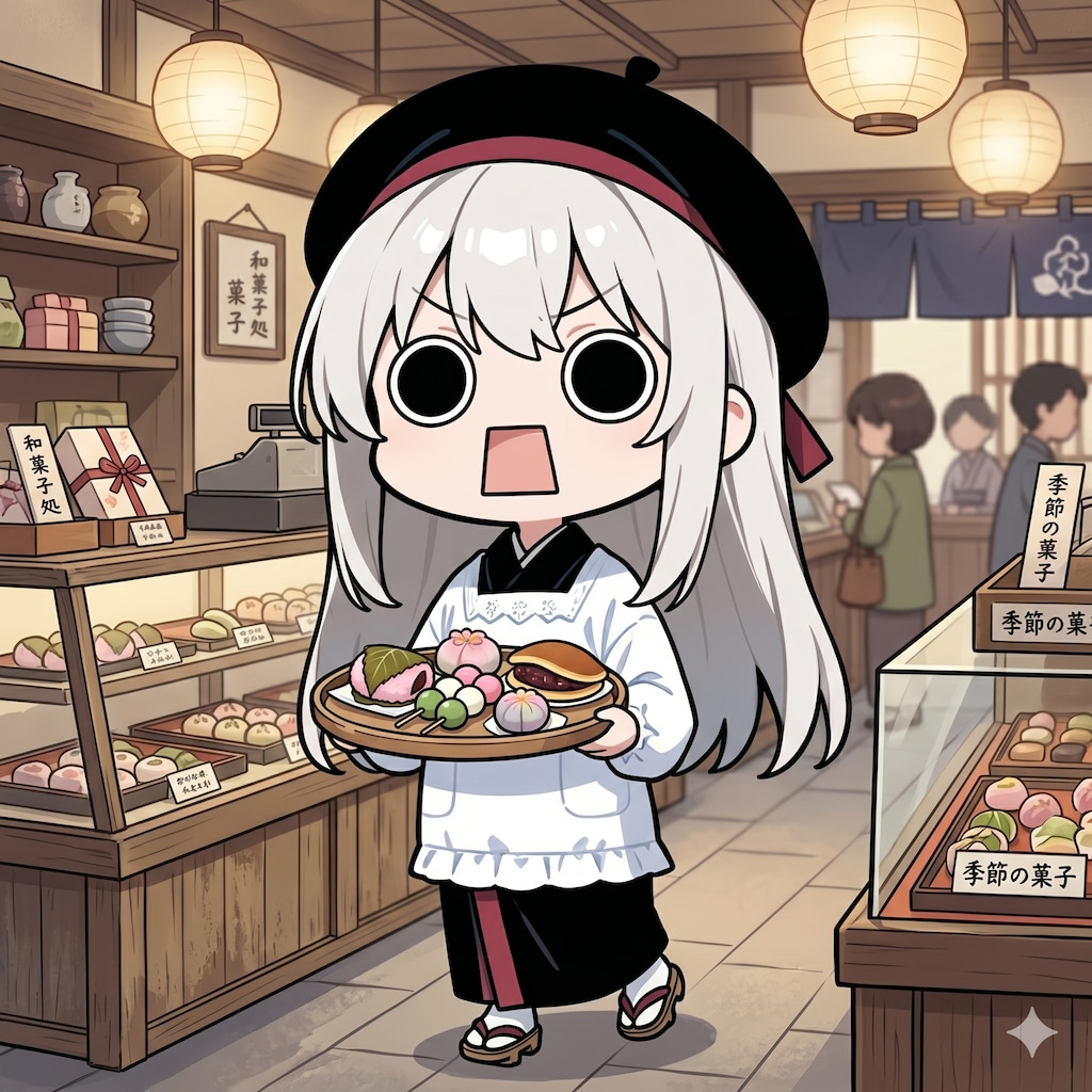 和菓子屋えらいこっちゃ嬢