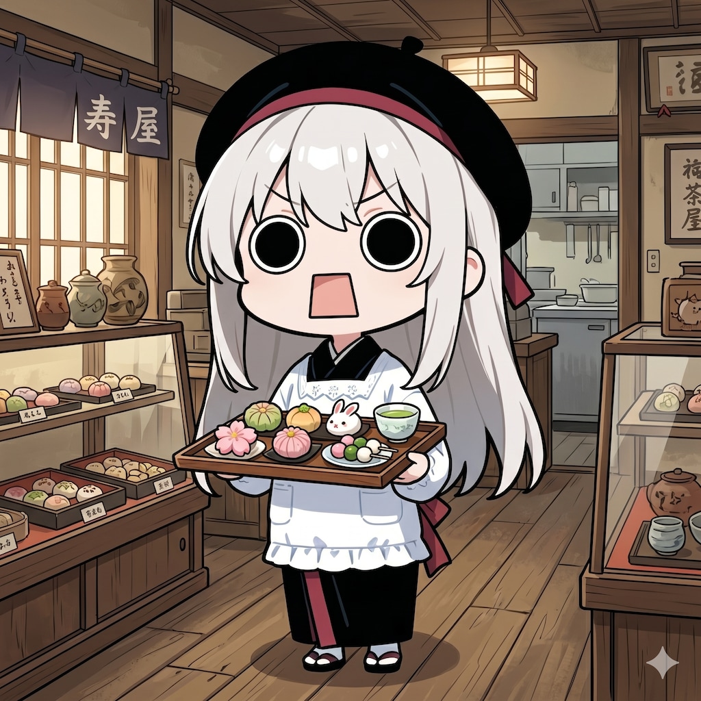 和菓子屋えらいこっちゃ嬢