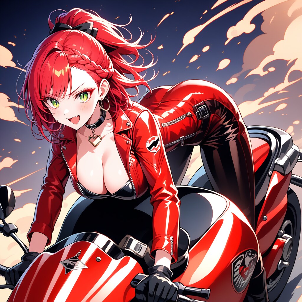 バイクで！Days | の人気AIイラスト・グラビア