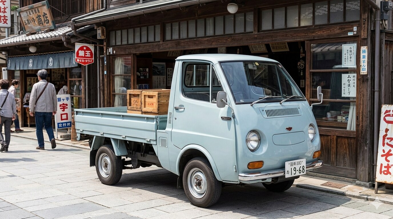 トヨタの空冷小型トラック | の人気AIイラスト・グラビア