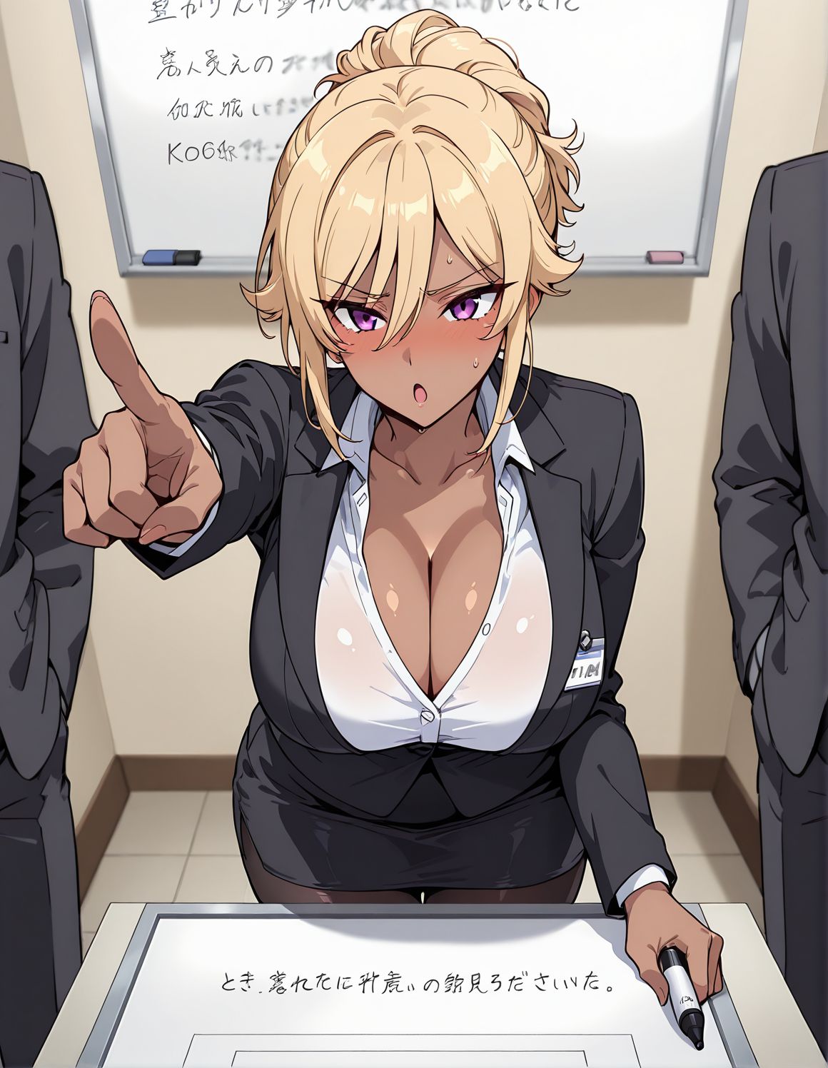 なぜかリーダーに任命されてしまったレイナさん