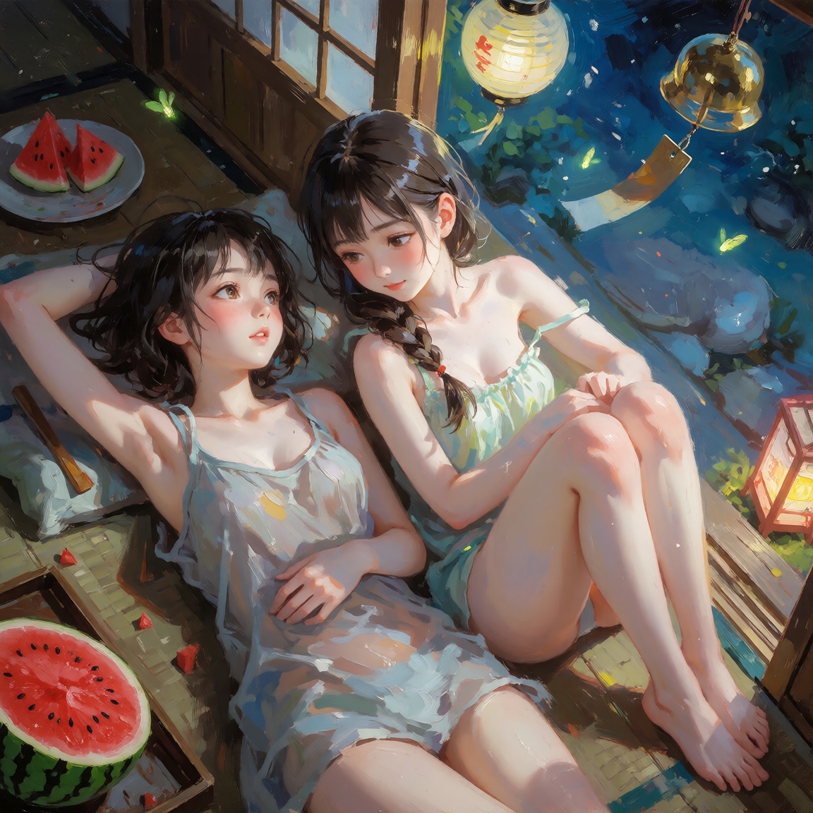 夏の夜帳
