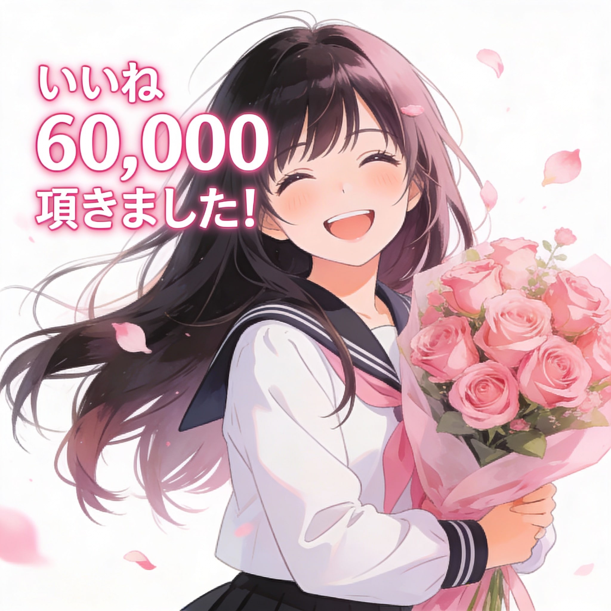 【御礼】　いいね 60,000 頂きました!