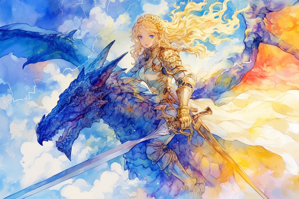 ドラゴンと少女（竜騎士）179