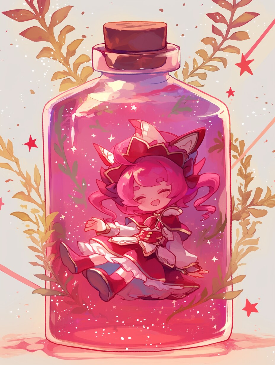 「瓶詰の少女」紅101