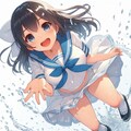 梅雨だってパンチラ！（Copilot） 6枚目